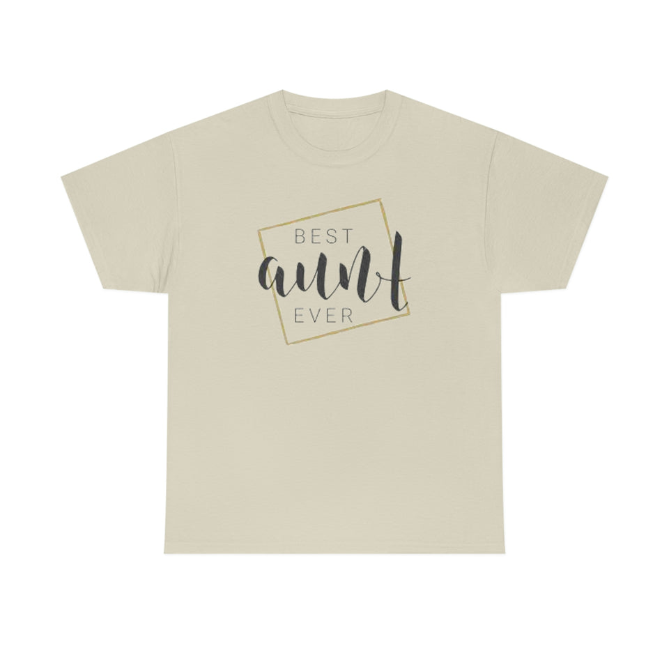 Best Aunt Ever Unisex Heavy Cotton Tee