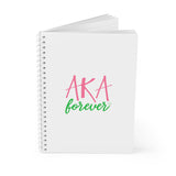 Alpha Kappa Alpha Spiral Notebook