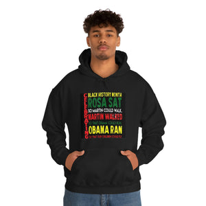 Celebrating Black History Month Unisex Heavy Blend™ Hooded Sweatshirt