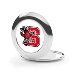 NC State Compact Travel Mirror