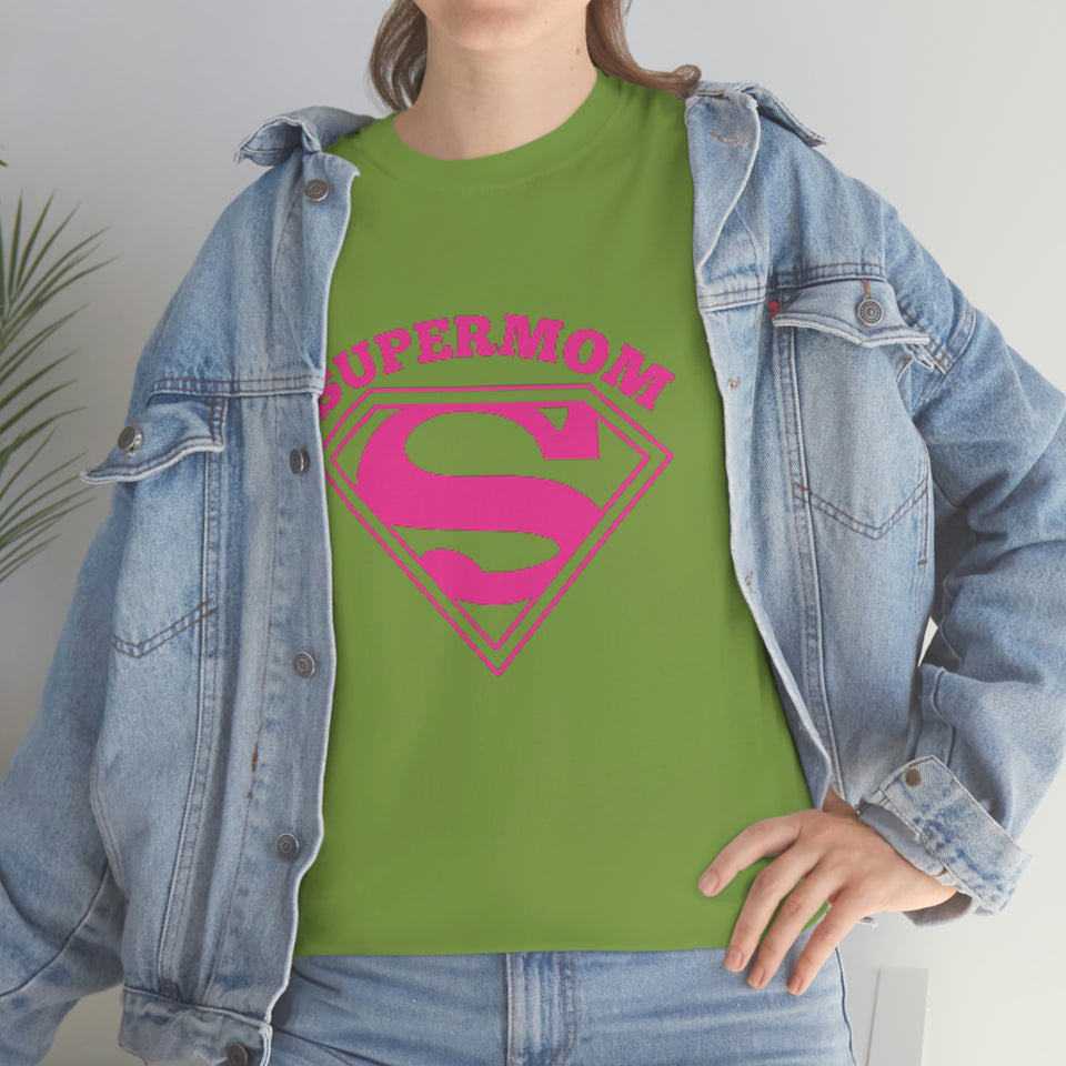 Super Mom Unisex Heavy Cotton Tee