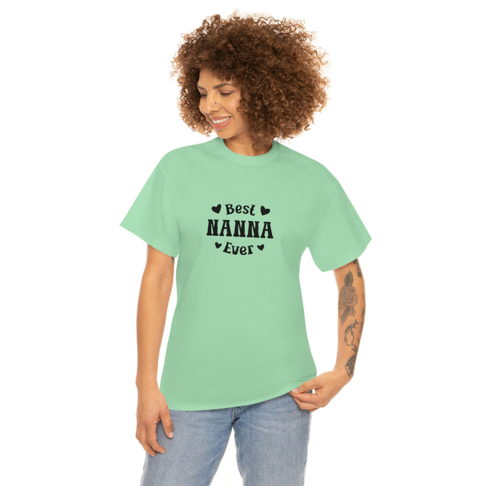 Best Nanna Ever Unisex Heavy Cotton Tee