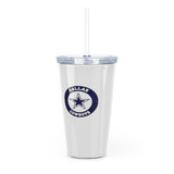 Dallas Cowboys Plastic Tumbler with Straw