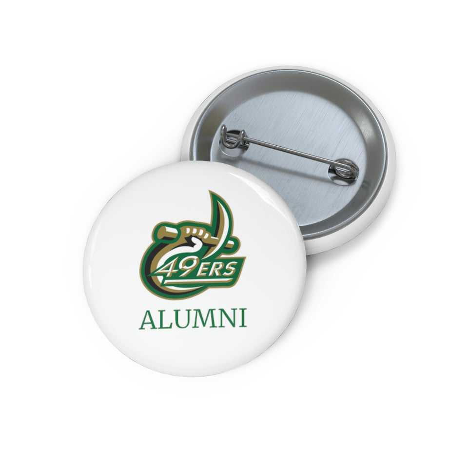 UNCC ALUMNI Custom Pin Buttons