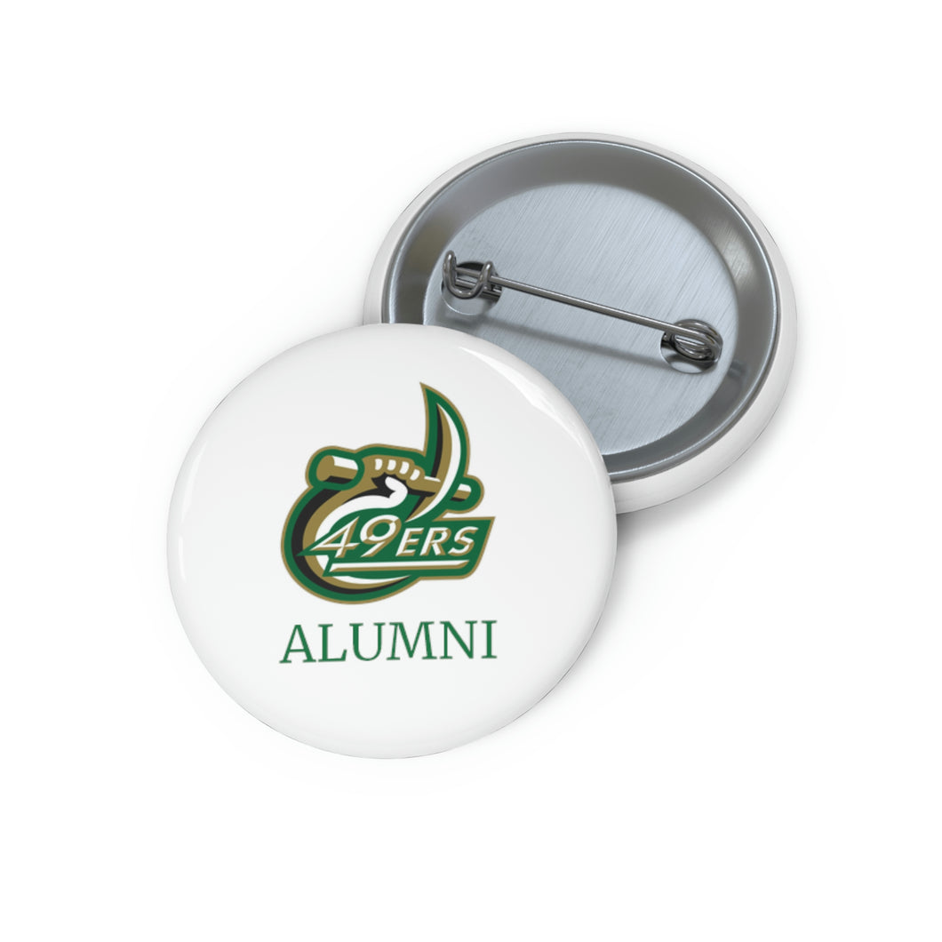 UNCC ALUMNI Custom Pin Buttons