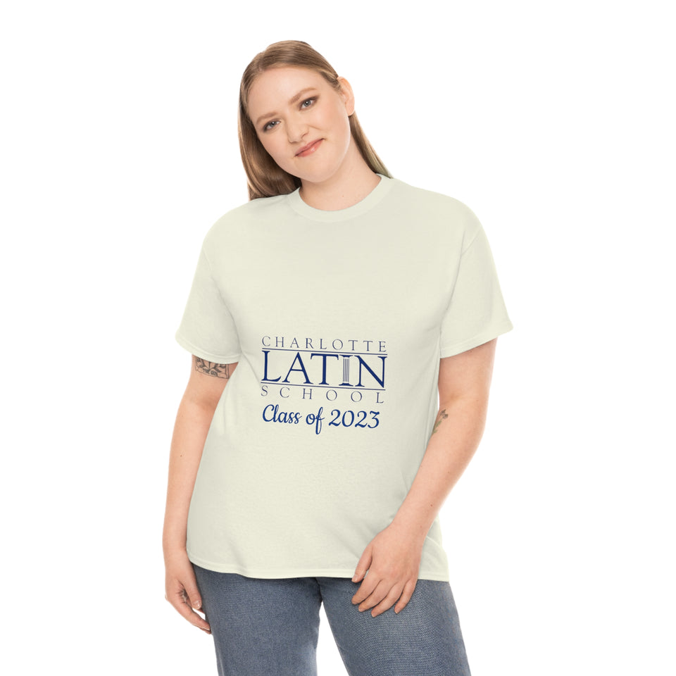 Charlotte Latin Class of 2023 Unisex Heavy Cotton Tee