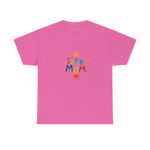 Super Mom Unisex Heavy Cotton Tee