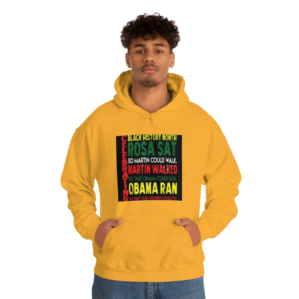 Celebrating Black History Month Unisex Heavy Blend™ Hooded Sweatshirt