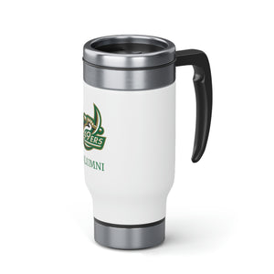 UNCC ALUMNI Stainless Steel Travel Mug with Handle, 14oz