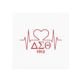 Delta Heartbeat Square Magnet