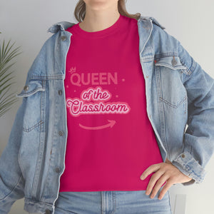 Queen of The Classroom Cotton Tee