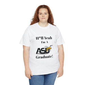 H*ll Yeah Alabama State Unisex Heavy Cotton Tee