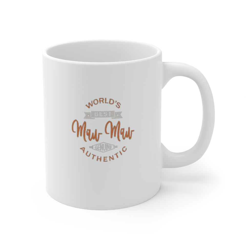 Worlds Best Maw Maw Ceramic Mug 11oz