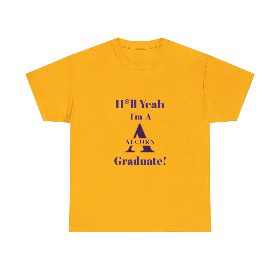 H*ll Yeah Alcorn State Unisex Heavy Cotton Tee