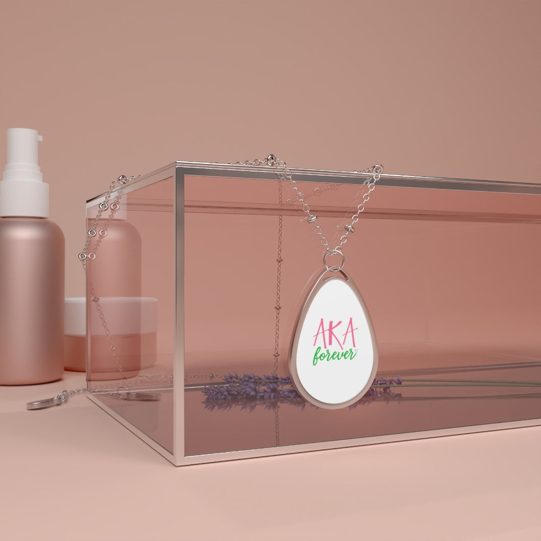AKA Forever Oval Necklace