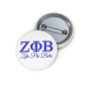 Zeta Phi Beta Pin Buttons