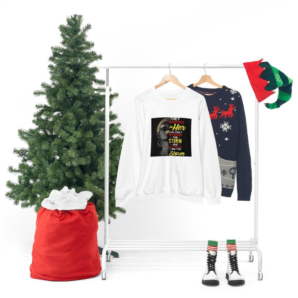 They Whispered Unisex Heavy Blend™ Crewneck Sweatshirt