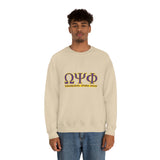 Omega Psi Phi Unisex Heavy Blend™ Crewneck Sweatshirt