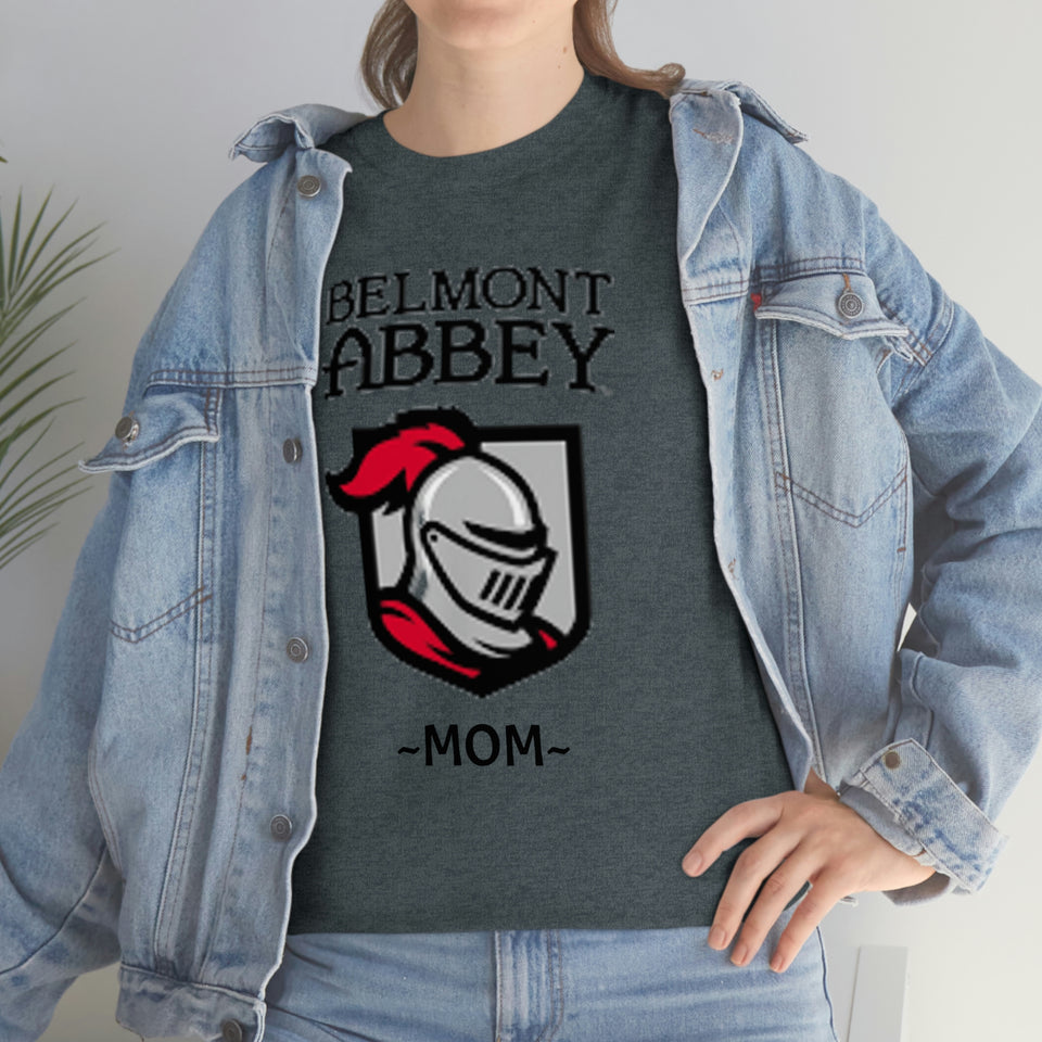 Belmont Abbey Mom Unisex Heavy Cotton Tee