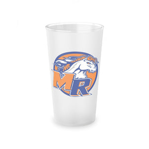 Marvin Ridge HS Frosted Pint Glass, 16oz