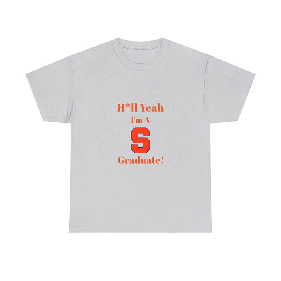H*ll Yeah! Syracuse University Unisex Heavy Cotton Tee
