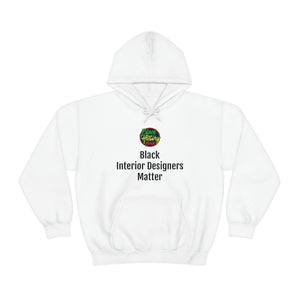 Black Graphic Designers Matter Hooded Sweatshirt