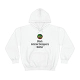 Black Graphic Designers Matter Hooded Sweatshirt