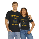 H*ll Yeah! Notre Dame Senior Unisex Heavy Cotton Tee