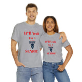 H*ll Yeah! Howard Bison Senior Unisex Heavy Cotton Tee