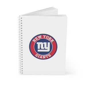 New York Giants Spiral Notebook
