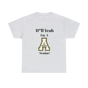H*ll Yeah! App State Senior Unisex Heavy Cotton Tee