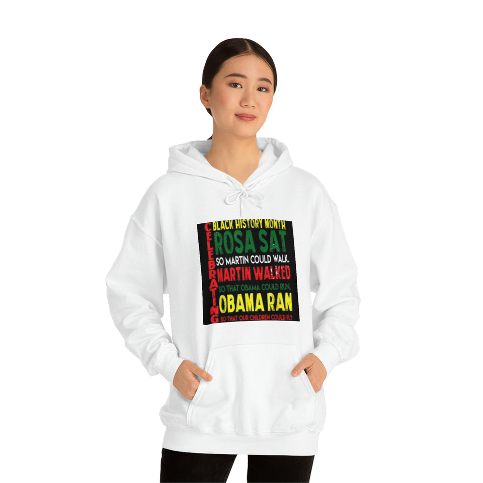 Celebrating Black History Month Unisex Heavy Blend™ Hooded Sweatshirt