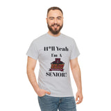 H*ll Yeah! Shaw University Bears Senior Unisex Heavy Cotton Tee