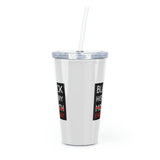 Black History Everyday Plastic Tumbler with Straw