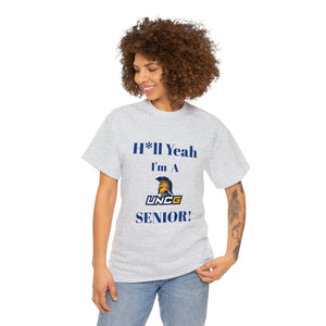 H*ll Yeah! UNCG Senior Unisex Heavy Cotton Tee