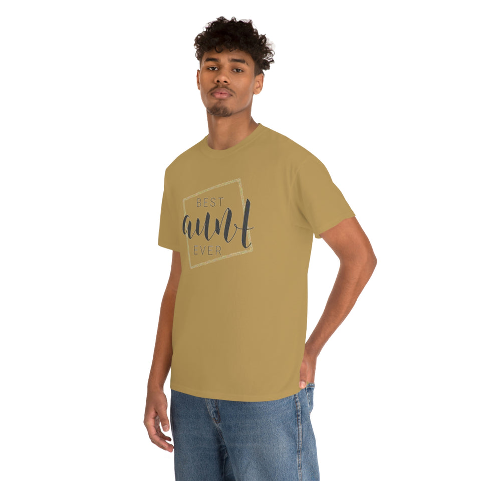 Best Aunt Ever Unisex Heavy Cotton Tee