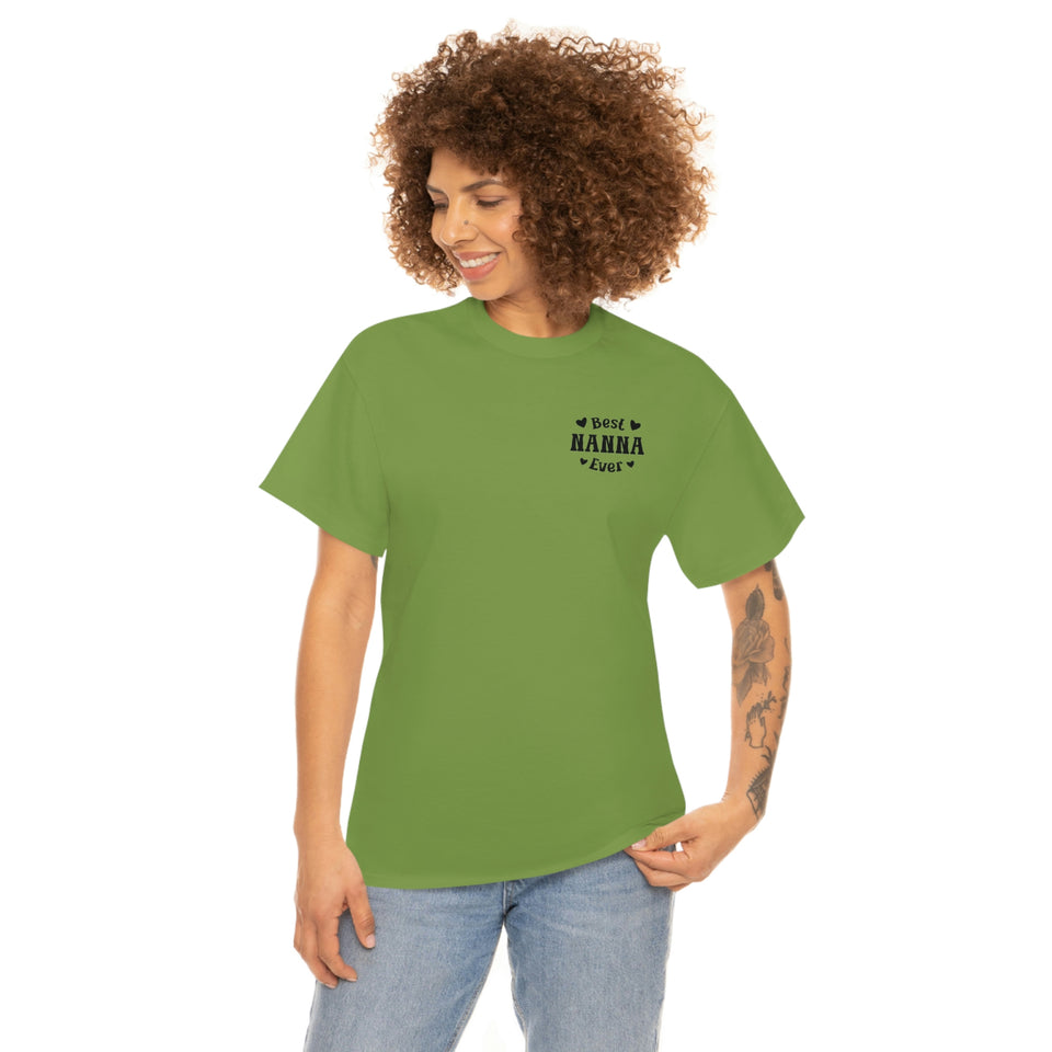 Best Nanna Ever Unisex Heavy Cotton Tee