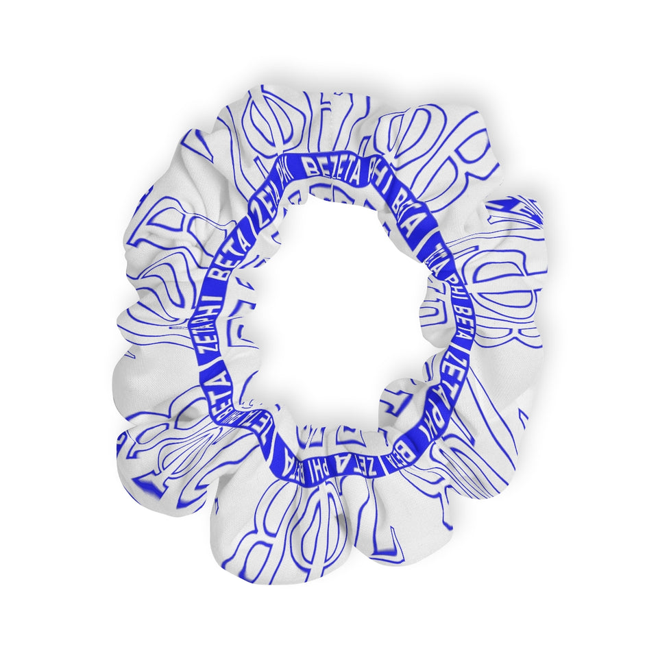 Zeta Phi Beta Scrunchie