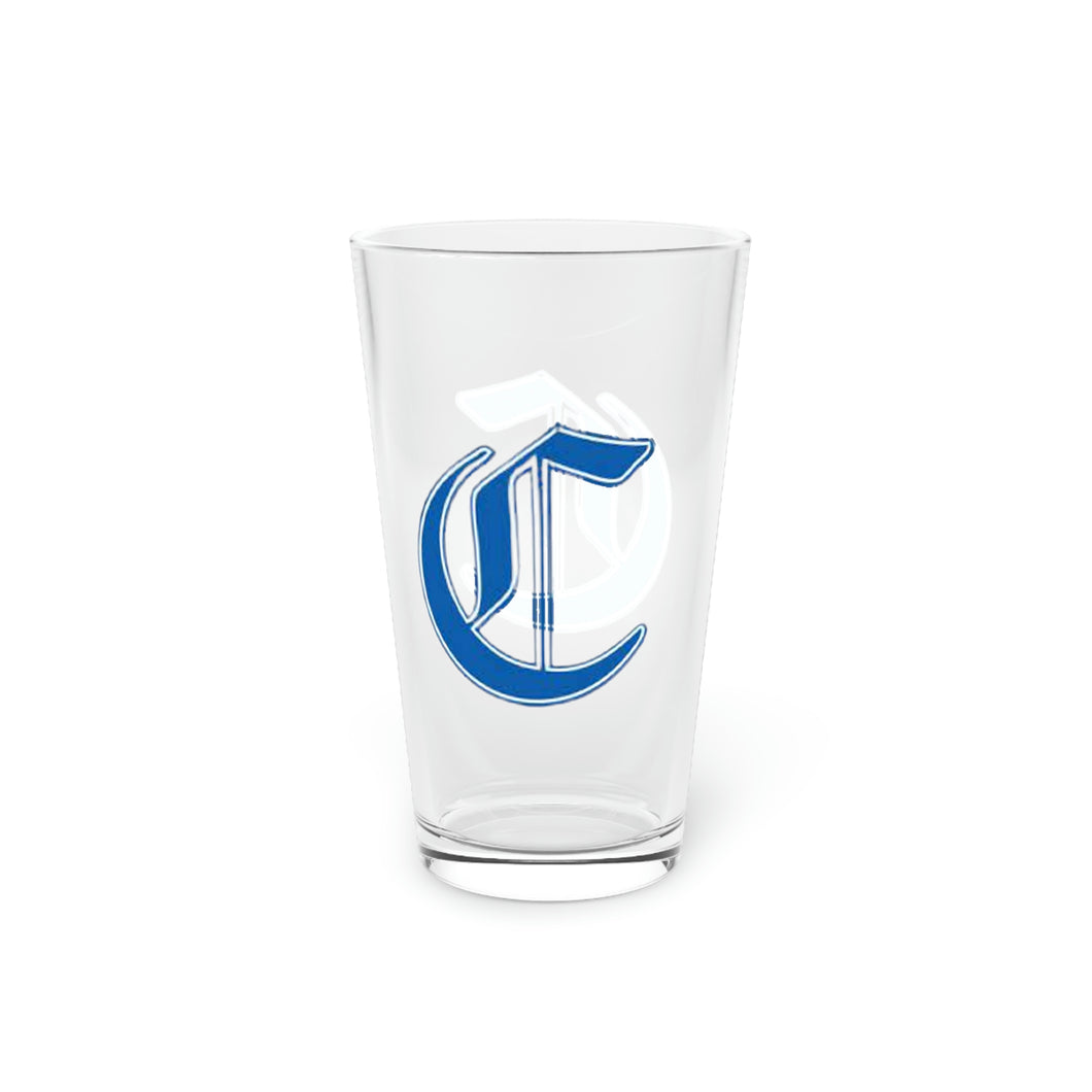 Charlotte Christian Pint Glass, 16oz