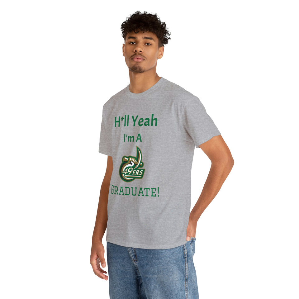 H*ll Yeah! UNC Charlotte Senior Unisex Heavy Cotton Tee