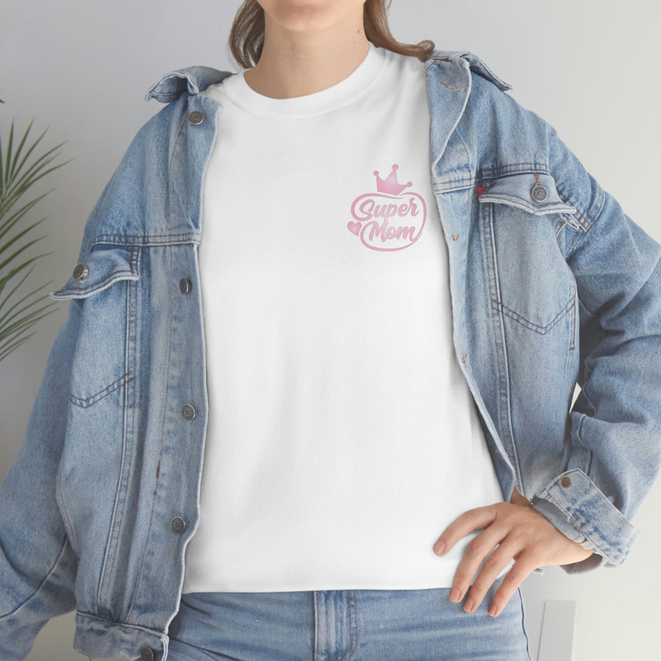 Super Mom Unisex Heavy Cotton Tee