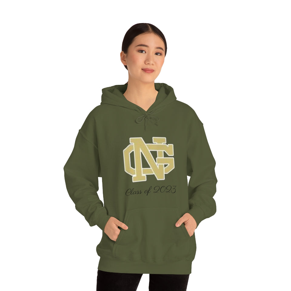 North Gaston Class of 2023 Unisex Heavy Blend™ Hooded Sweatshirt