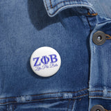 Zeta Phi Beta Pin Buttons