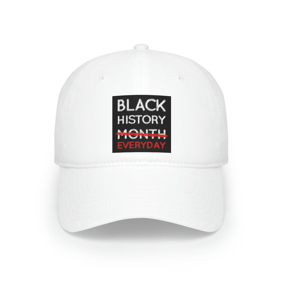 Black History Everyday Low Profile Baseball Cap