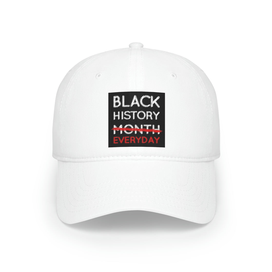 Black History Everyday Low Profile Baseball Cap
