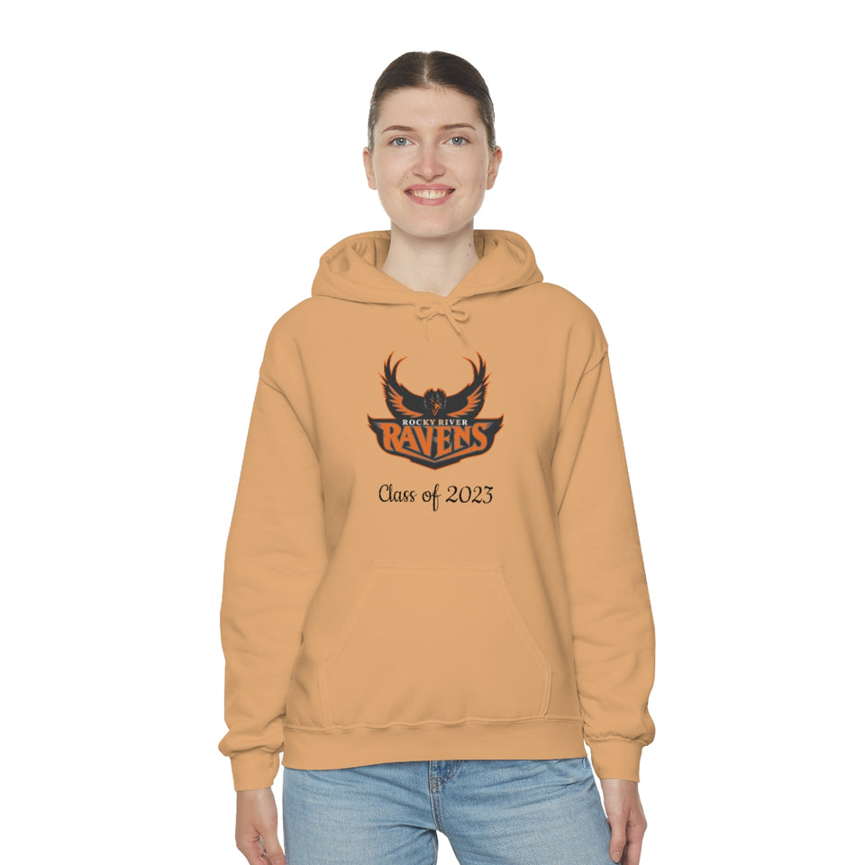 Rocky River Class of 2023 Unisex Heavy Blend™ Hooded Sweatshirt