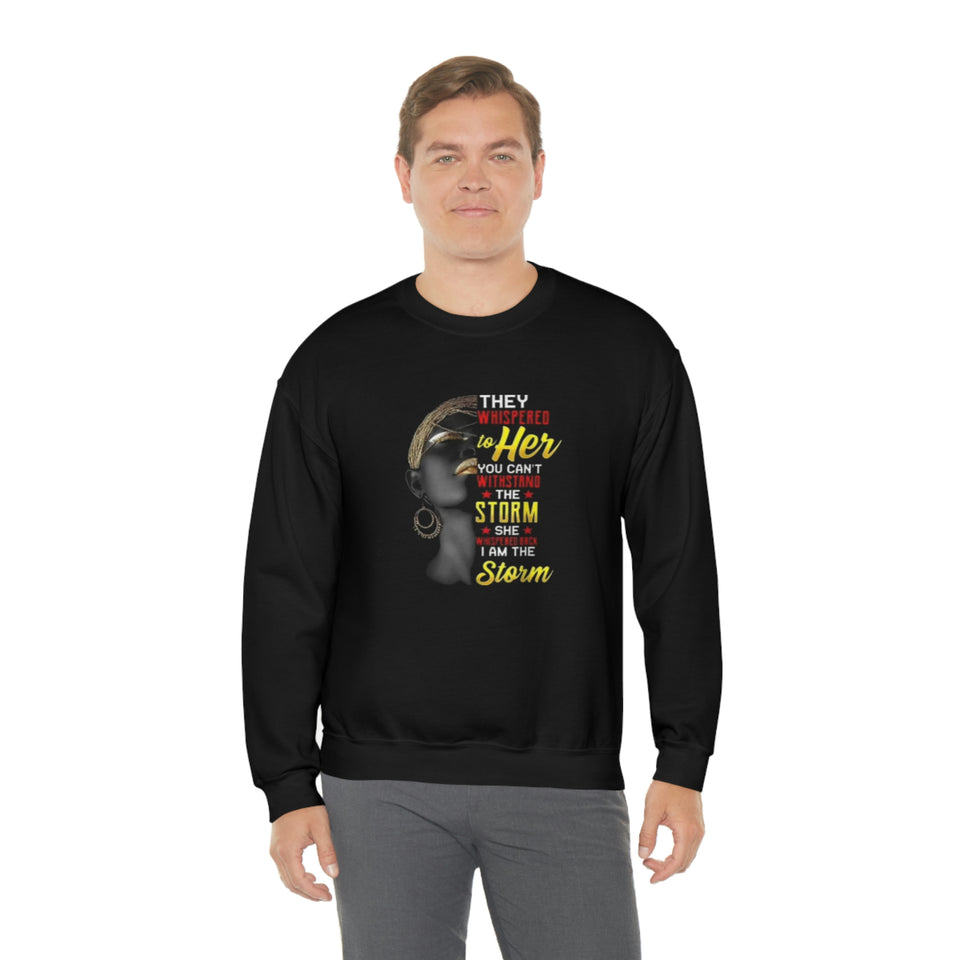 They Whispered Unisex Heavy Blend™ Crewneck Sweatshirt