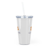 Clemson University Dad Tumbler with Straw