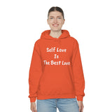 Self Love Is The Best Love Unisex Heavy Blend™ Hooded Sweatshirt