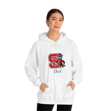 NC State Dad Unisex Heavy Blend™ Hooded Sweatshirt